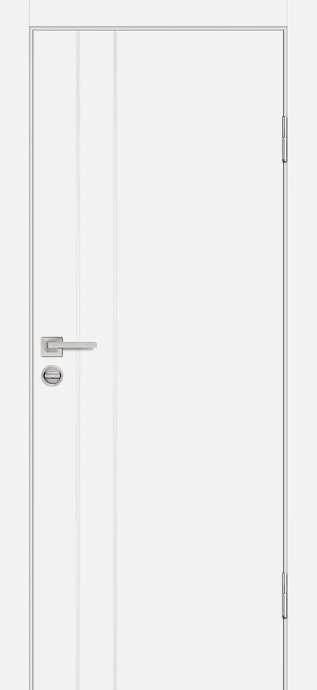 Фото Межкомнатная дверь П-14 Белый матовый